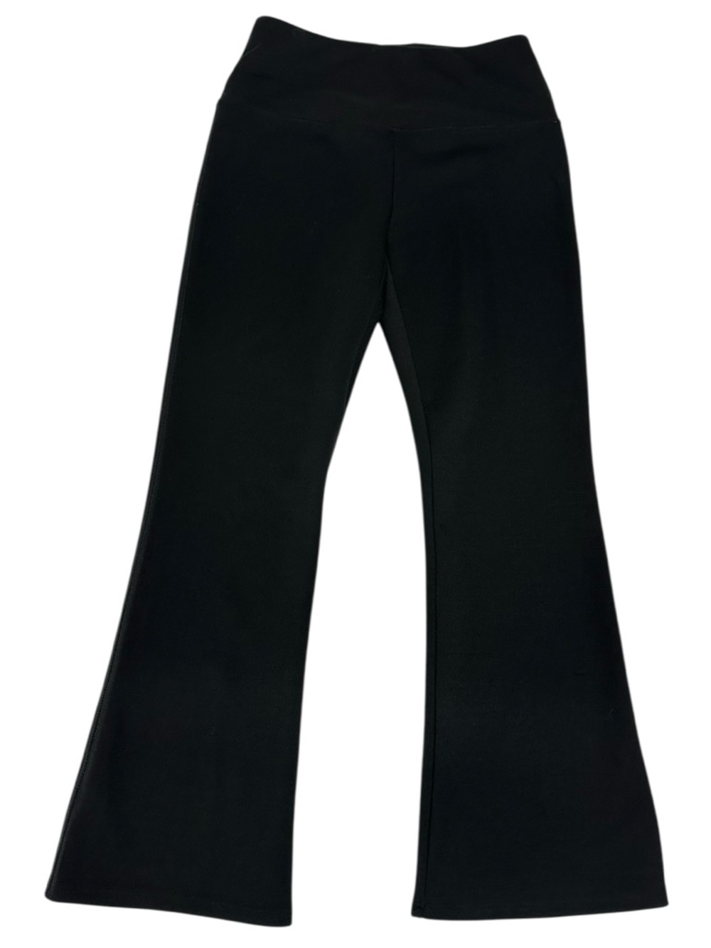 CYNTHIA ROWLEY / Black Stretchy Flare Legging Pants / Medium / Preppy Office